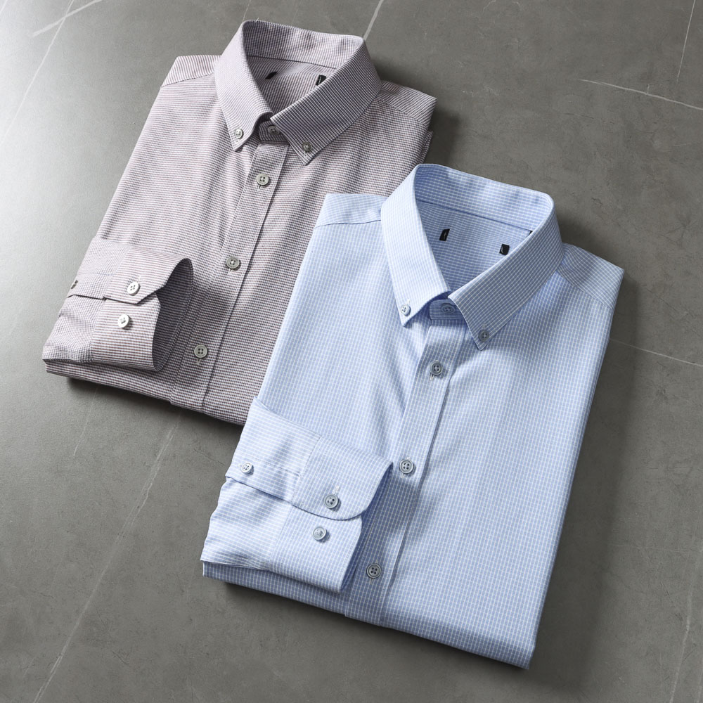 100棉 吸收透气 品牌撤柜纯棉休闲衬衣男百搭商务休闲长袖衬衫夏