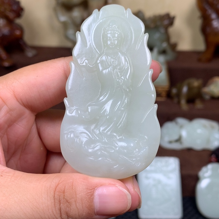 未镶嵌和田玉挂件