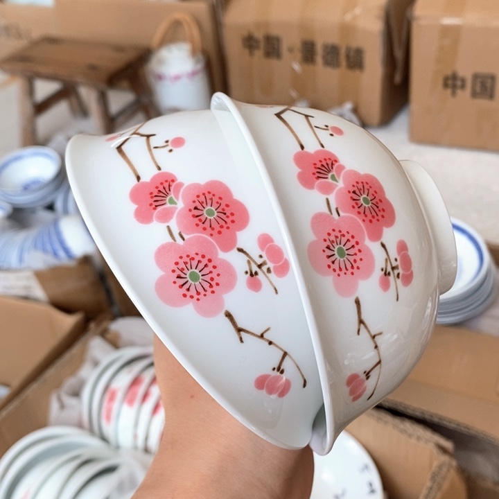 景德镇高温细白瓷餐具