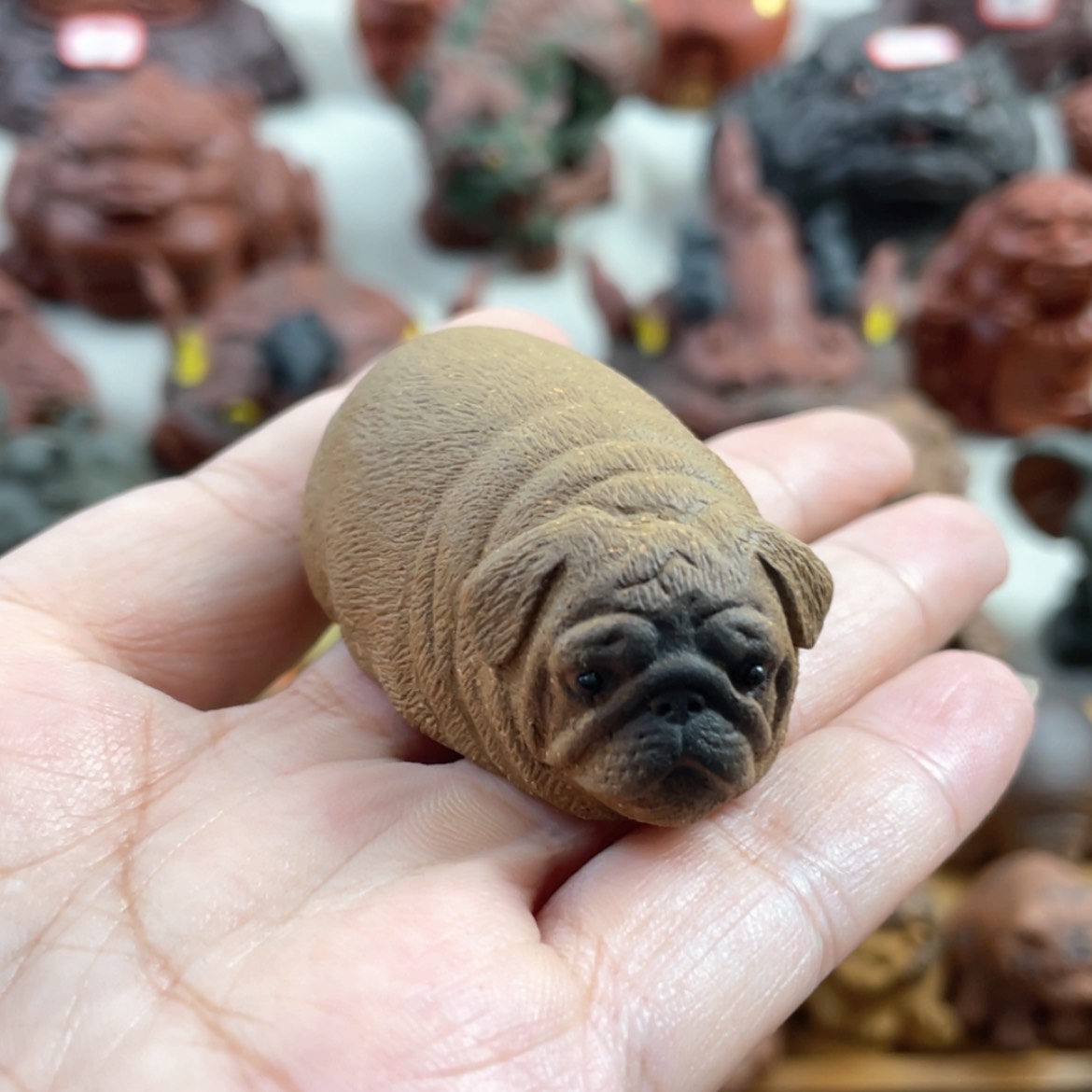 【闪购商品】紫砂茶宠紫砂沙皮狗