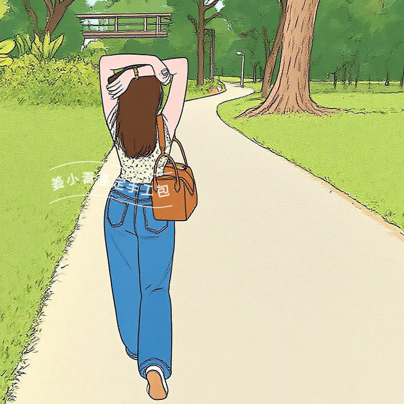 姜小青私定【ld系列】升级版枕头斜挎手工包 lindy 19-26【022】