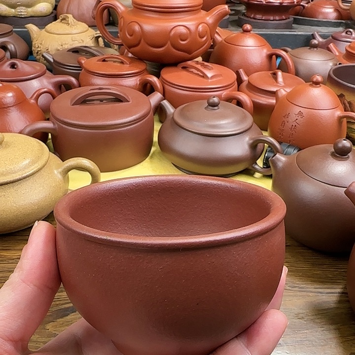 紫砂茶壶大号主人杯