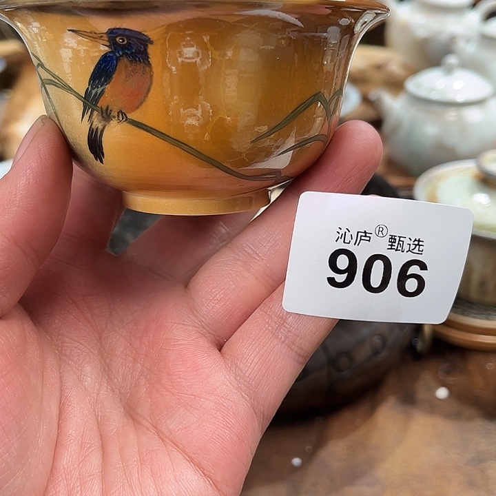 沁庐柴窑古法柴烧全手工茶具