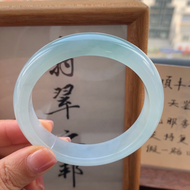 翡翠手镯未镶嵌翡翠手镯56