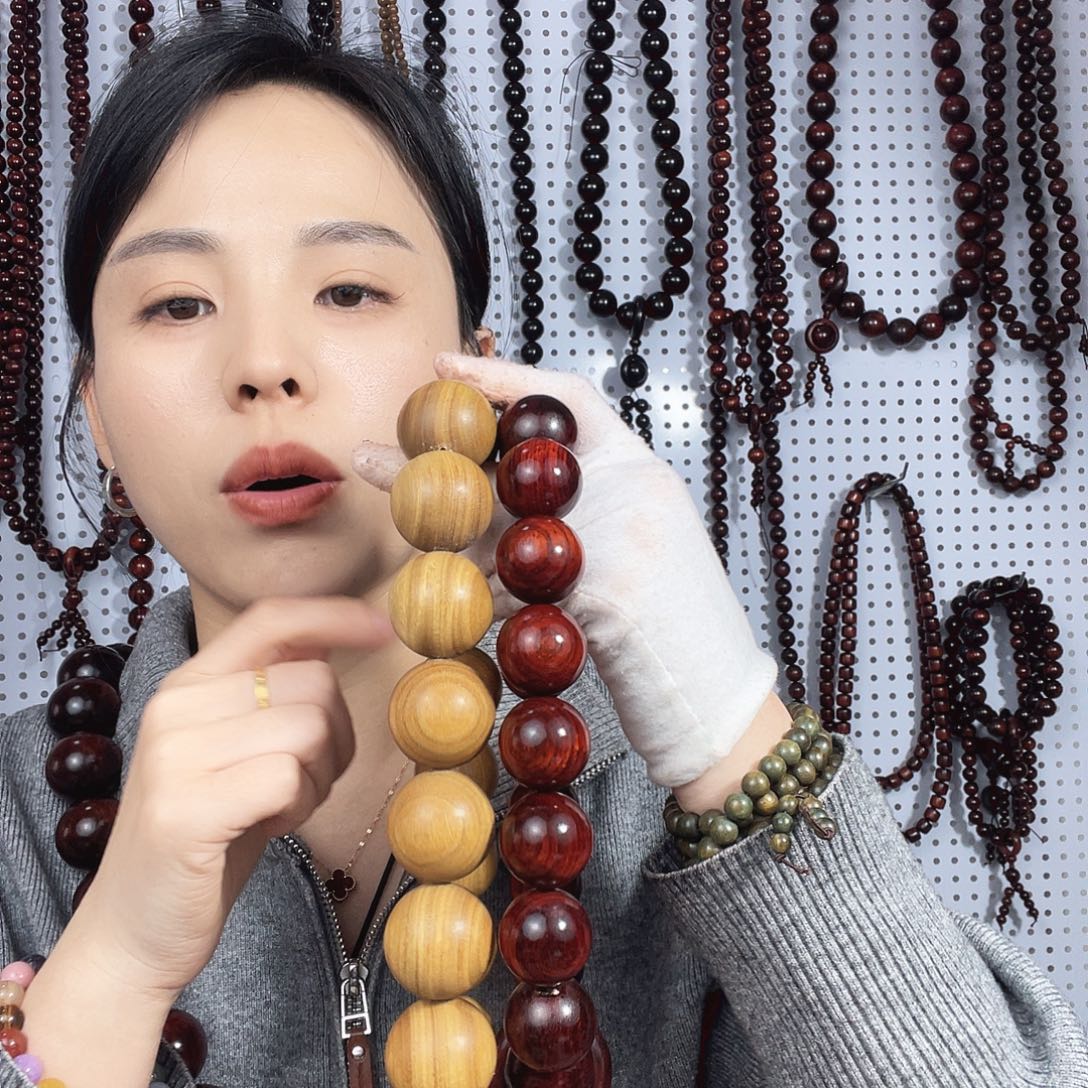 紫光檀绿檀3.0手持紫檀木2.5手持