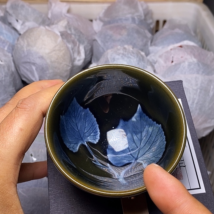 茶盏建盏喝茶主人杯茶杯