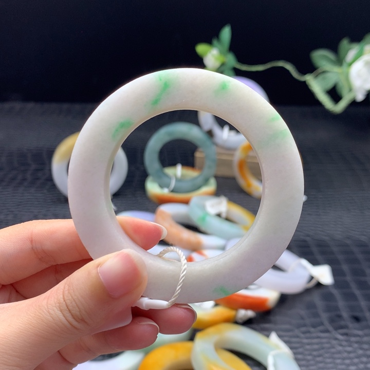 未镶嵌手镯翡翠手镯定制定制翡翠