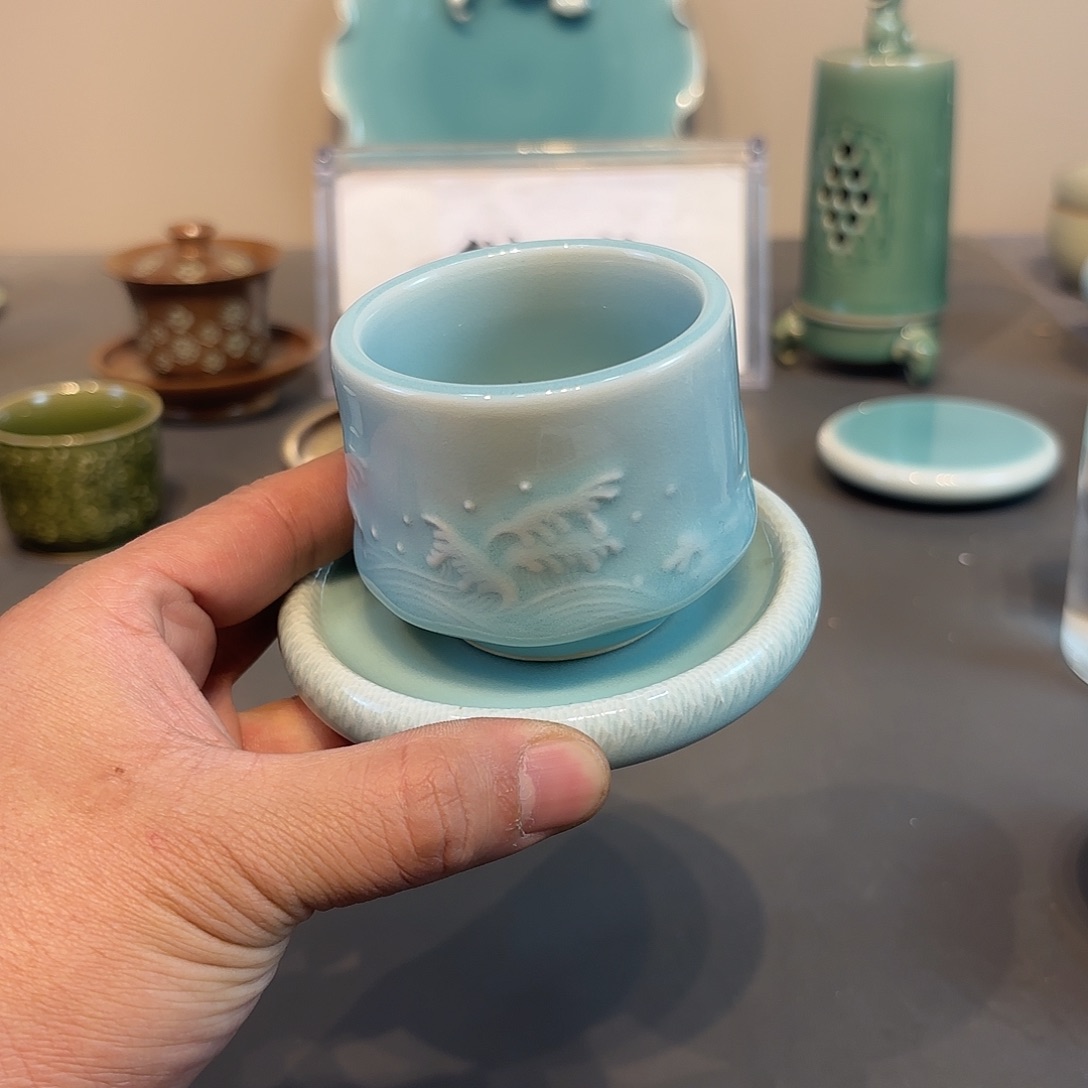 瓷片龙泉青瓷福利青瓷