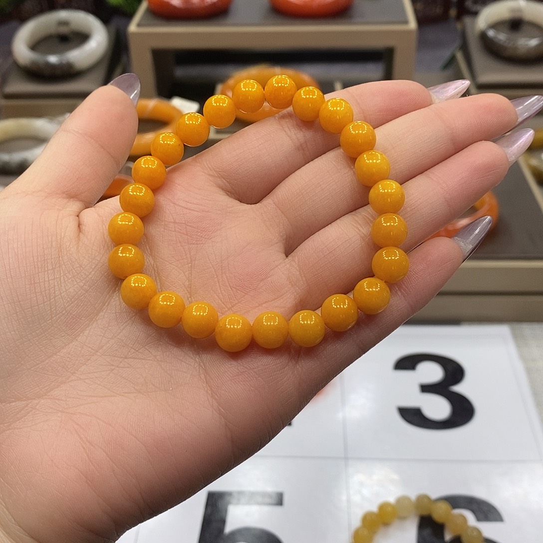 石英质玉未镶嵌手链