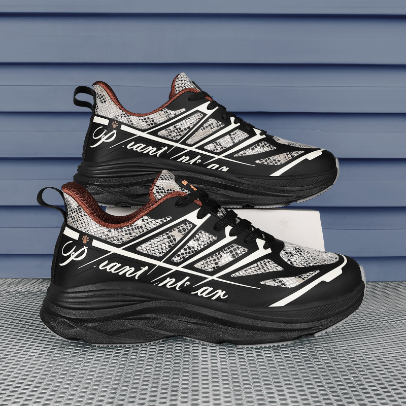 幻影熊2025春季新款情侣休闲鞋时尚软底减震百搭运动鞋耐磨慢跑