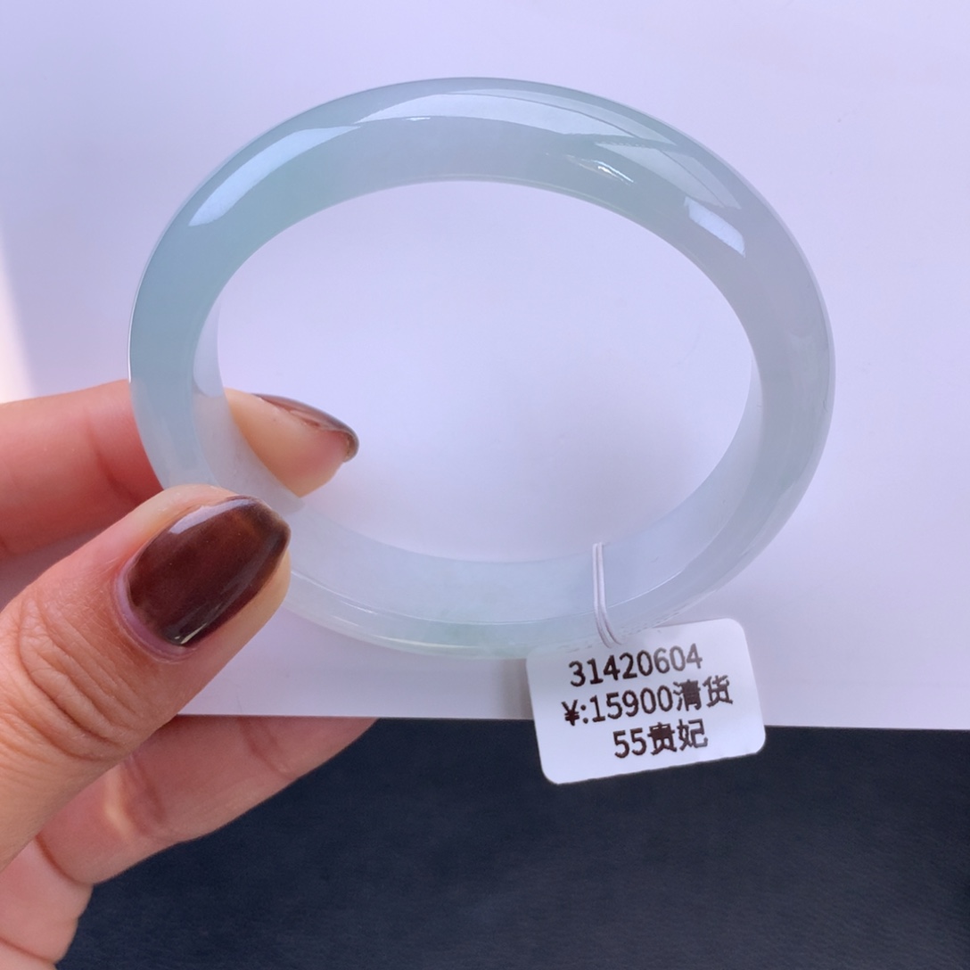 翡翠手镯未镶嵌冰贵妃手镯