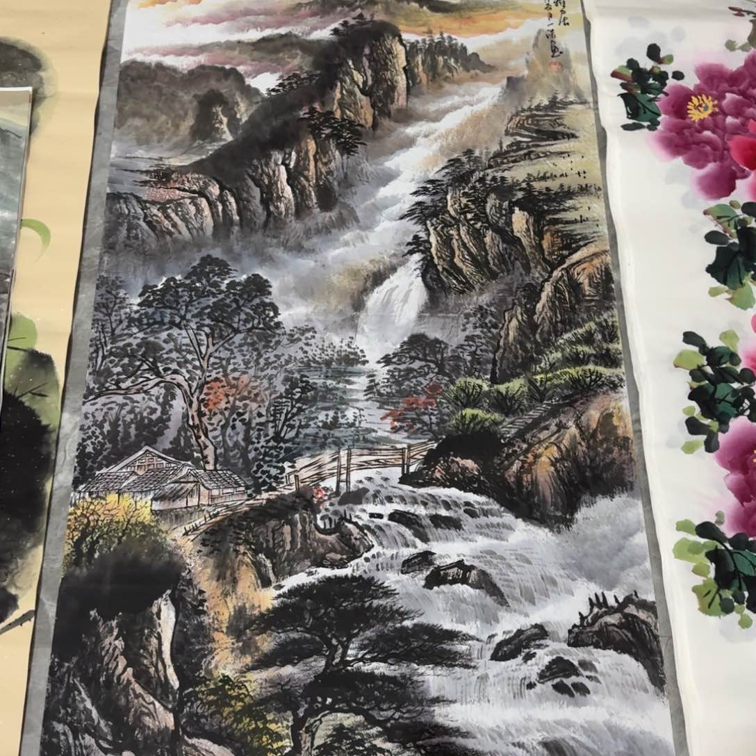 国画晓彤美术馆直播间