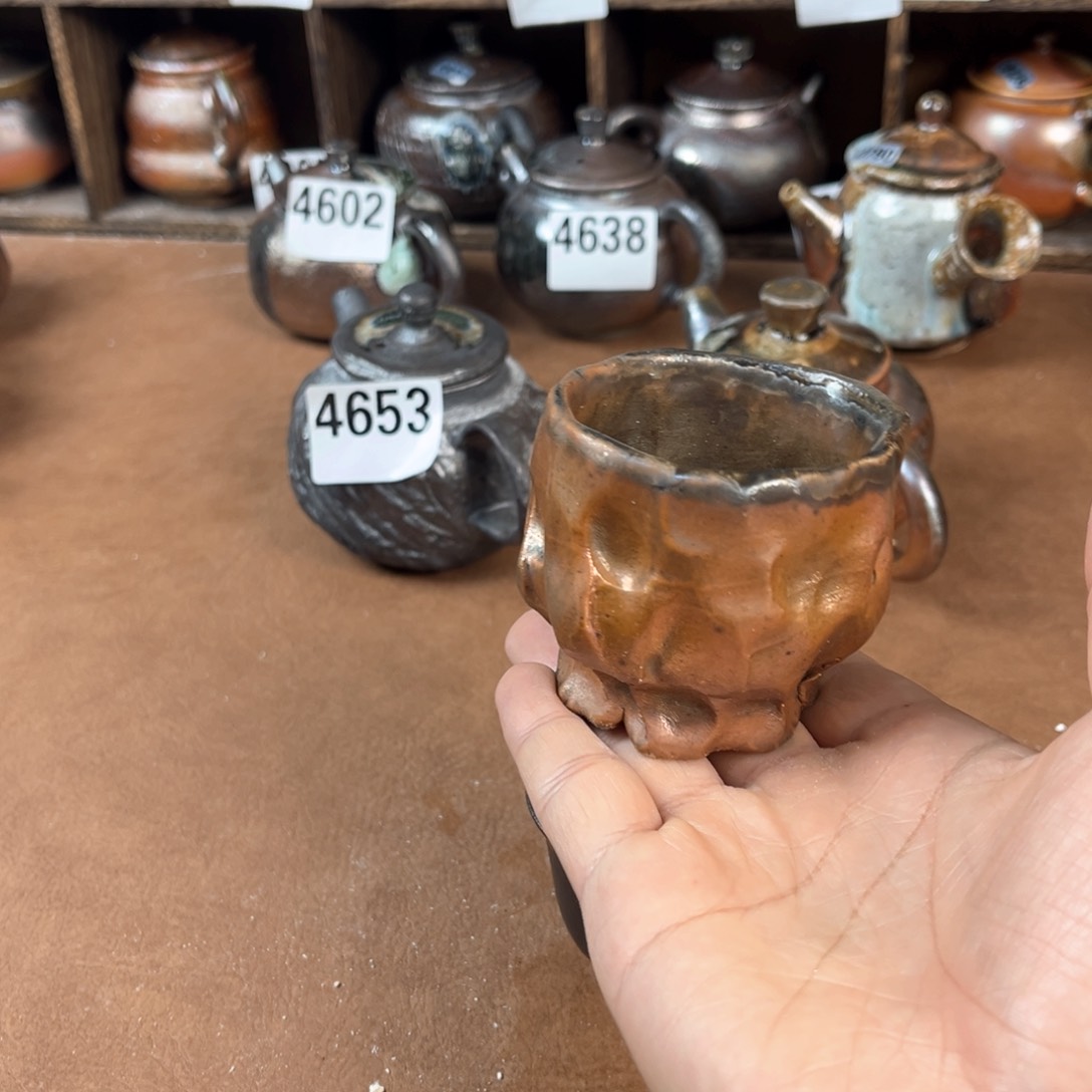 壶柴烧茶器主人杯