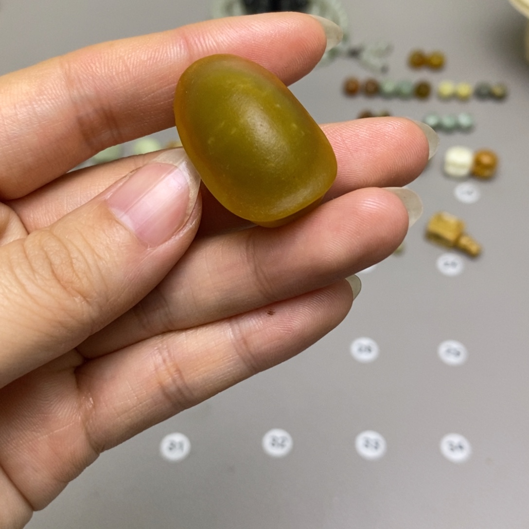 青***棉蛇纹石玉未镶嵌配饰