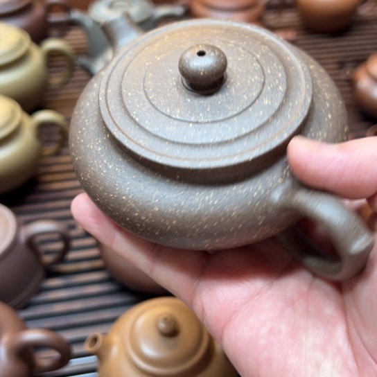 紫砂茶壶大*果宜兴紫砂壶