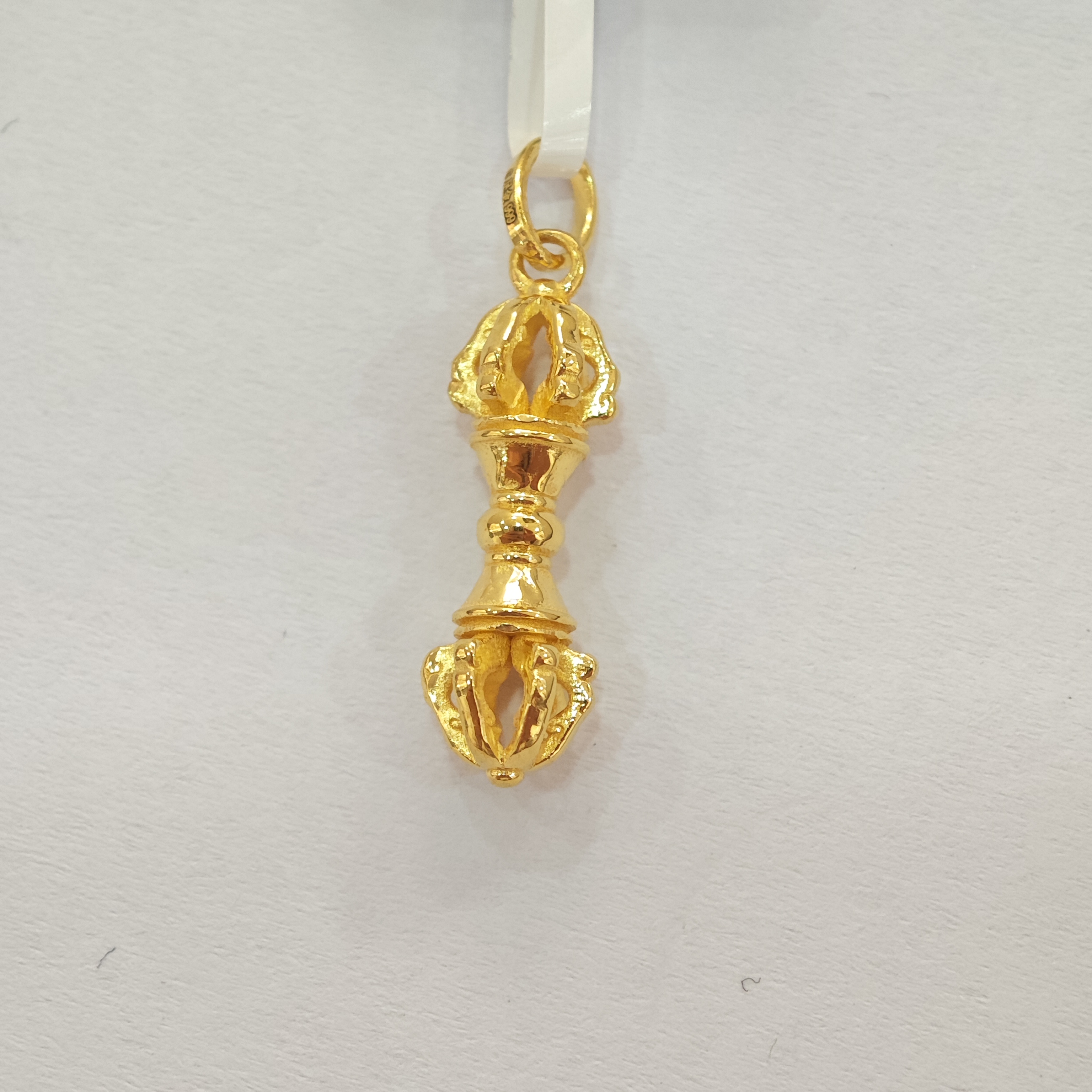 【木木专享】足金999饰品 金刚杵吊坠 3.07 GP