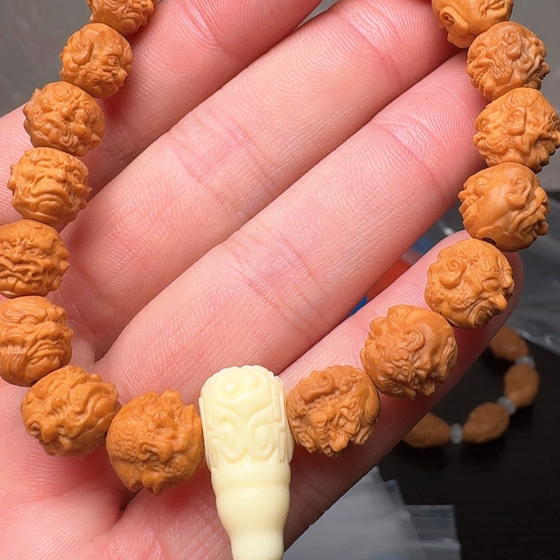 橄榄核手串感觉好