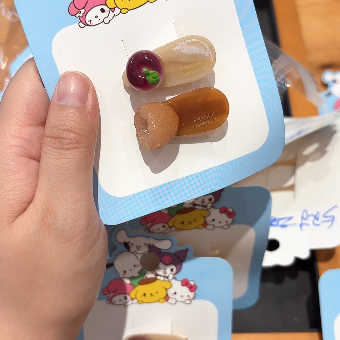 皮质铁合金苹果椰子鸭夹