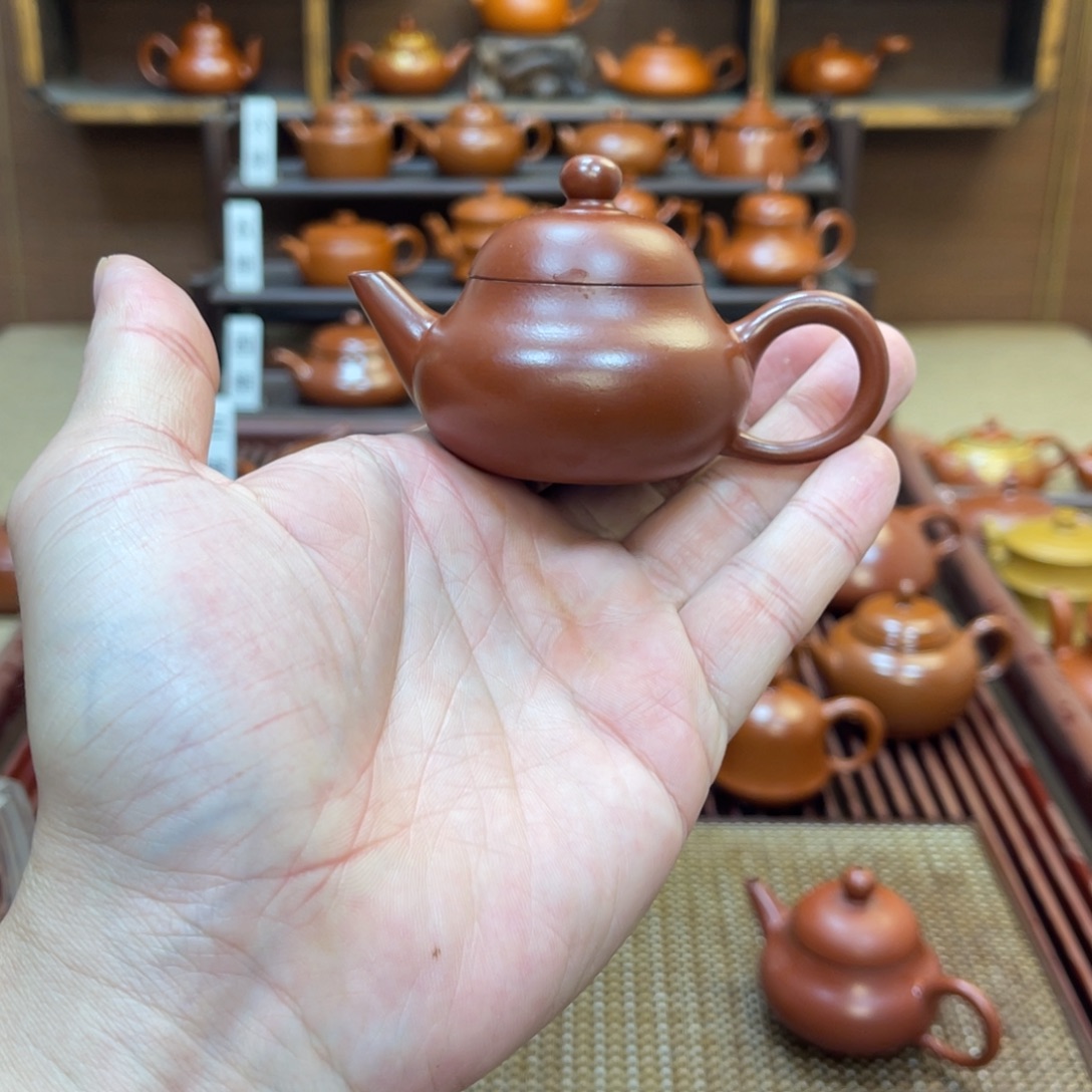 茶壶朱泥小梨50-60cc