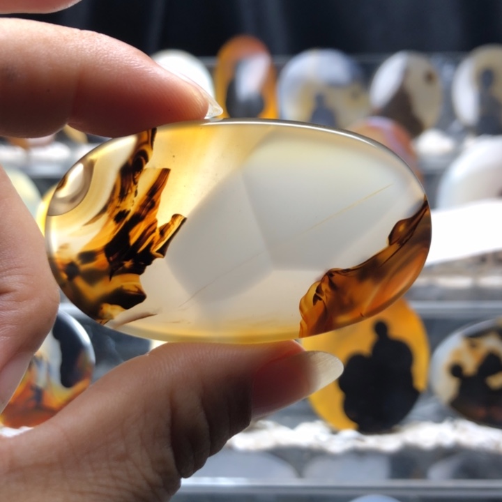 合金玛瑙/玉髓珠宝奇石40