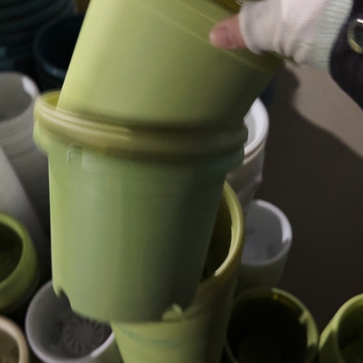 缺口2#口径17果绿12个无托串色