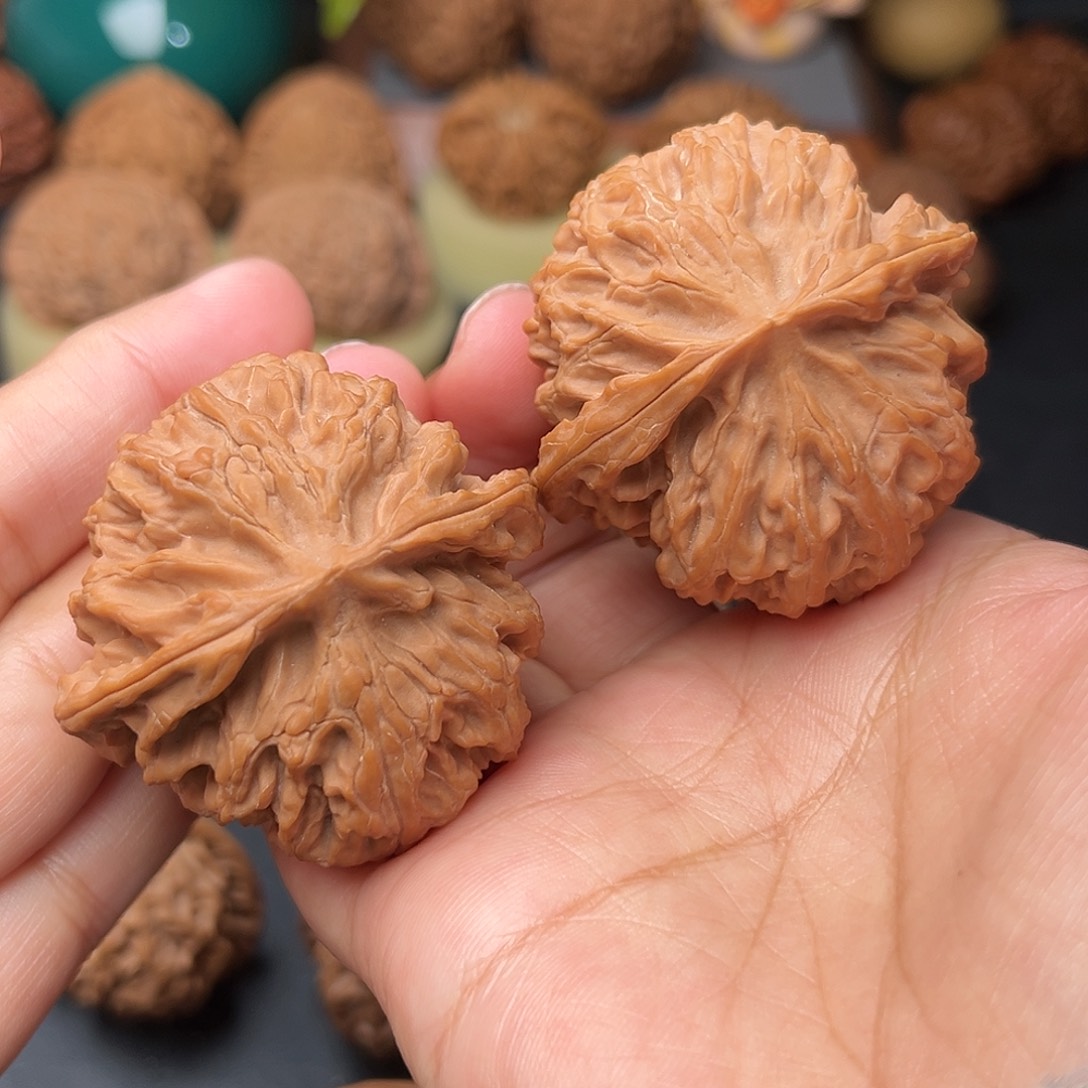 把件文玩核桃苹果全品 45.5