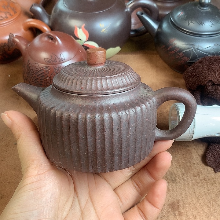 茶壶紫砂紫砂微瑕