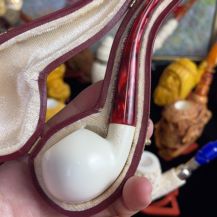 海泡石烟斗小号素面苹果特价