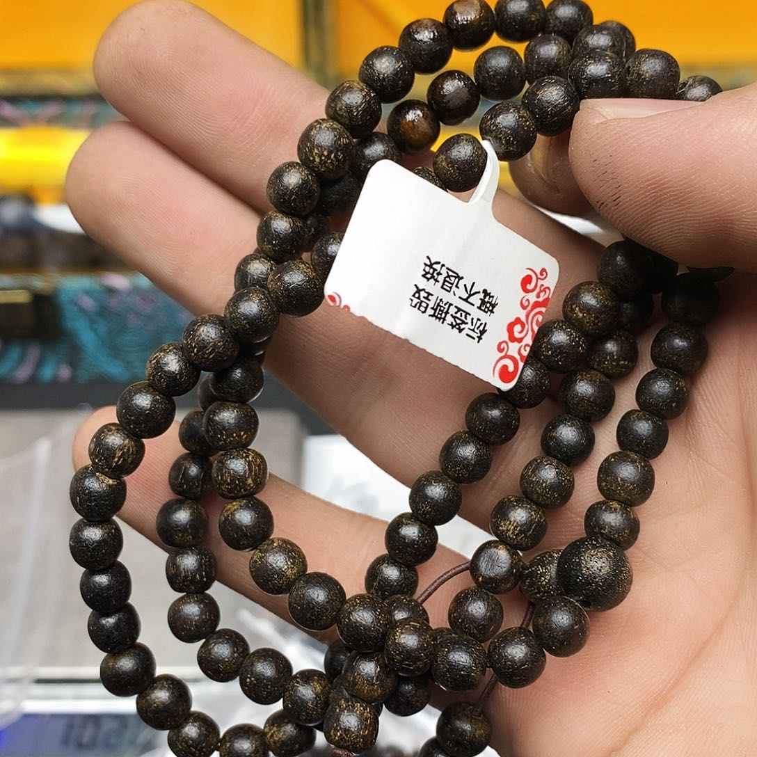 乌木类手串/手链c42海南一线油