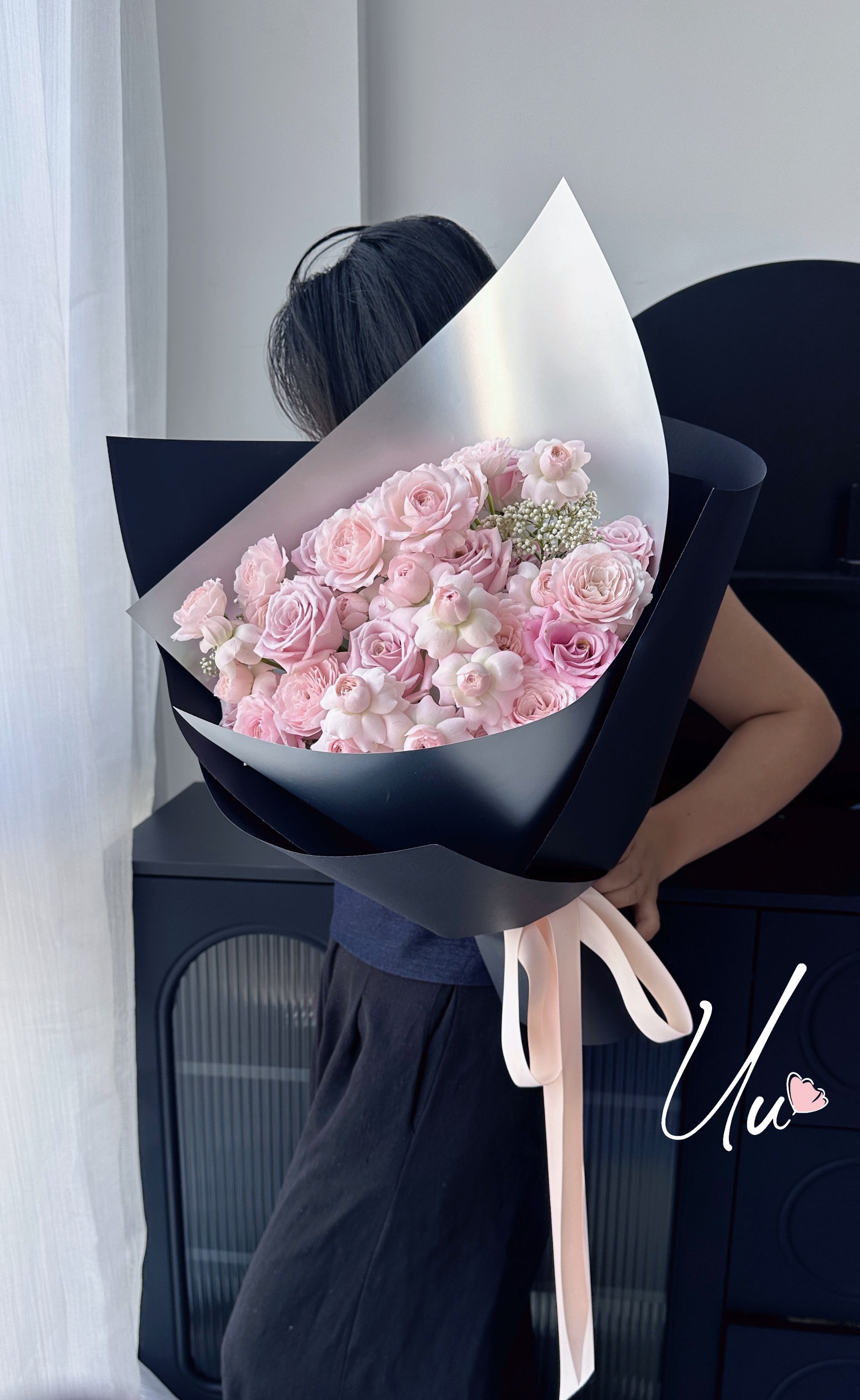 【花姿材】157克加厚硬挺纸 ”站得稳“造型艺术纸鲜花包装纸