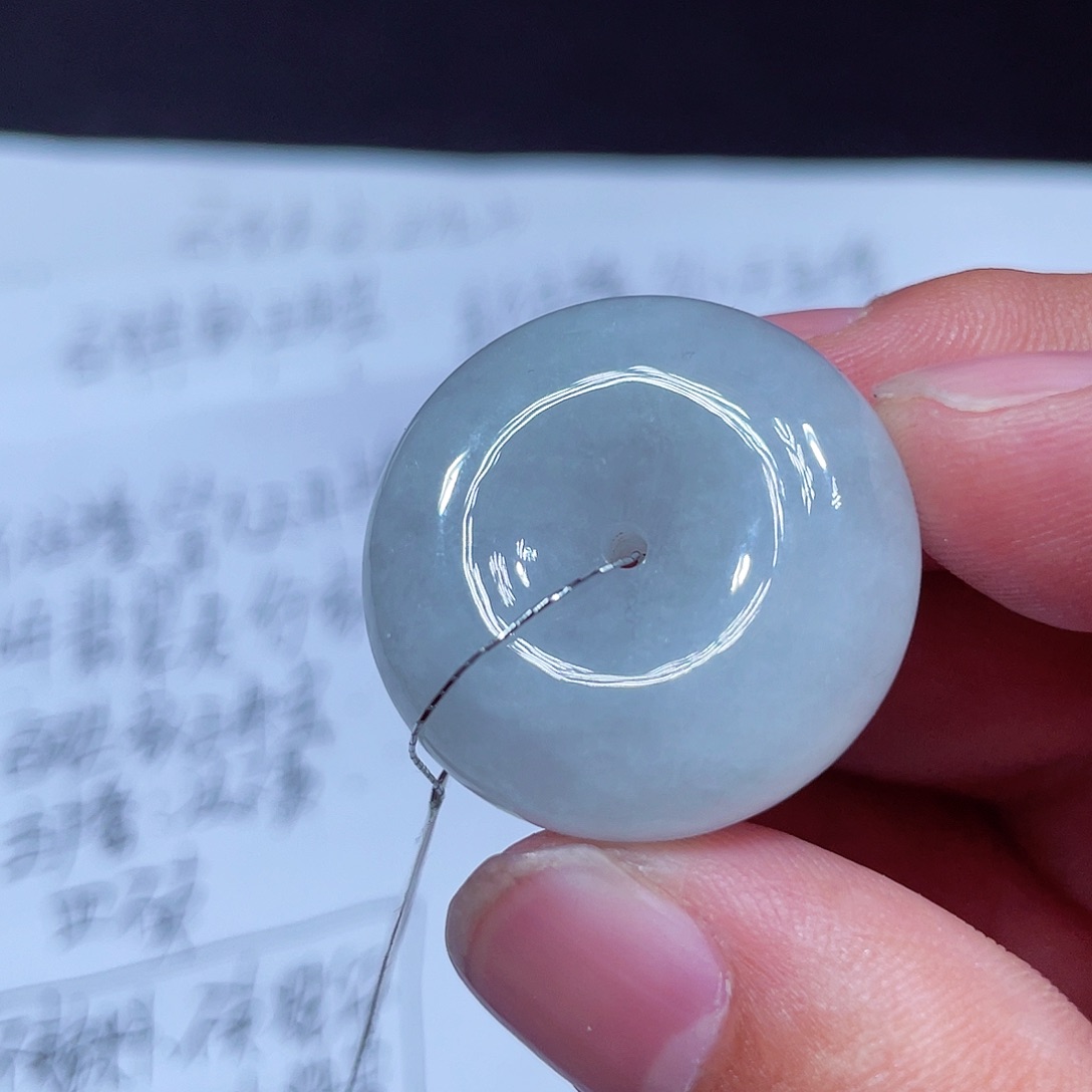 实***娘翡翠未镶嵌颈饰翡翠