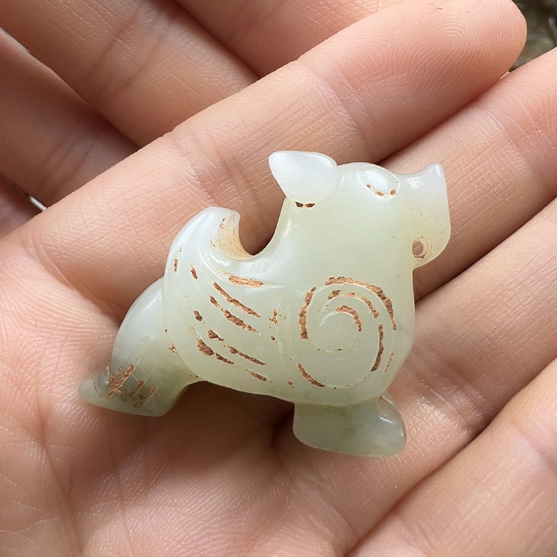 和田玉（糖玉）未镶嵌挂件