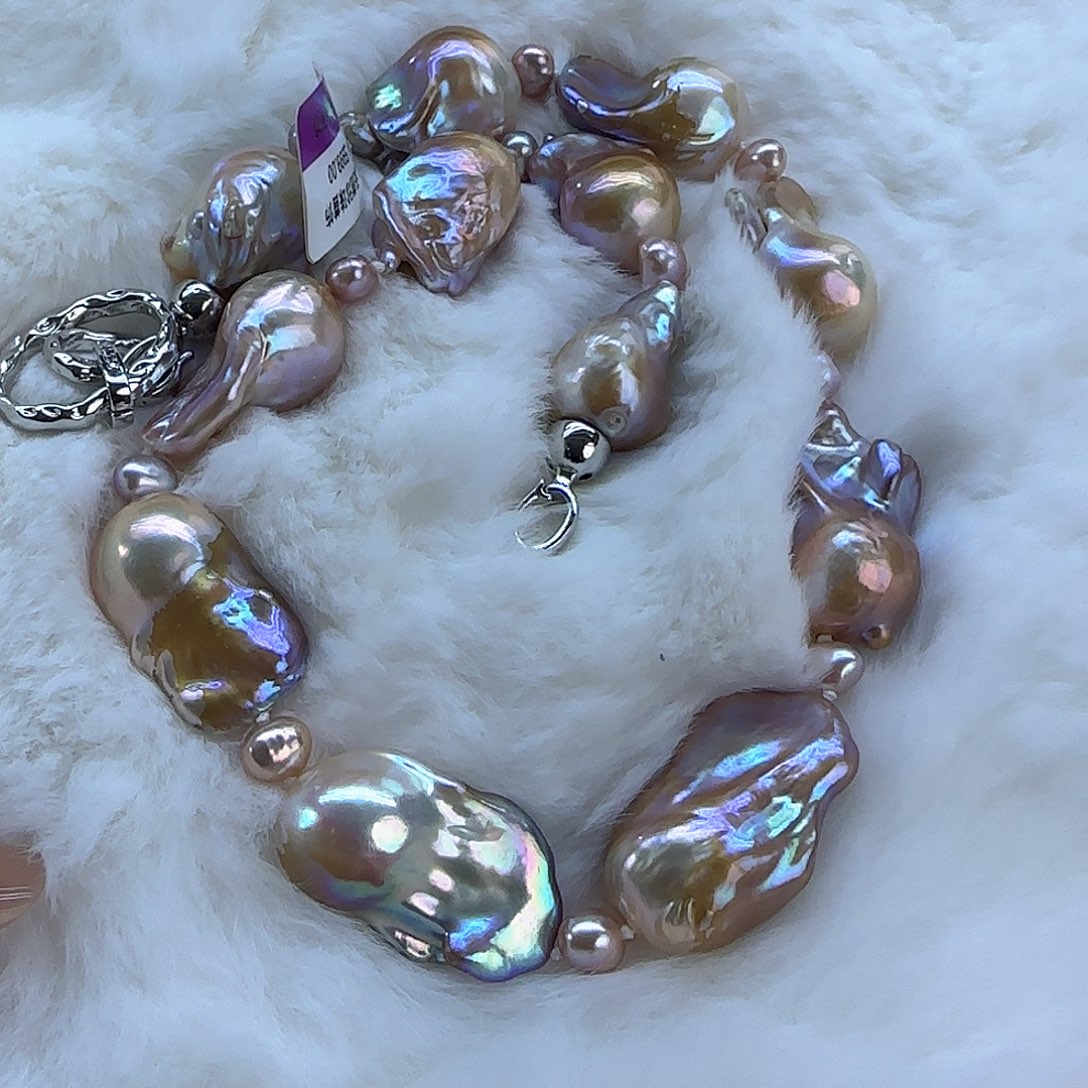 未镶嵌项链定制196淡水珍珠繁*