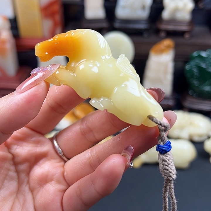 寿山石芙蓉石手把