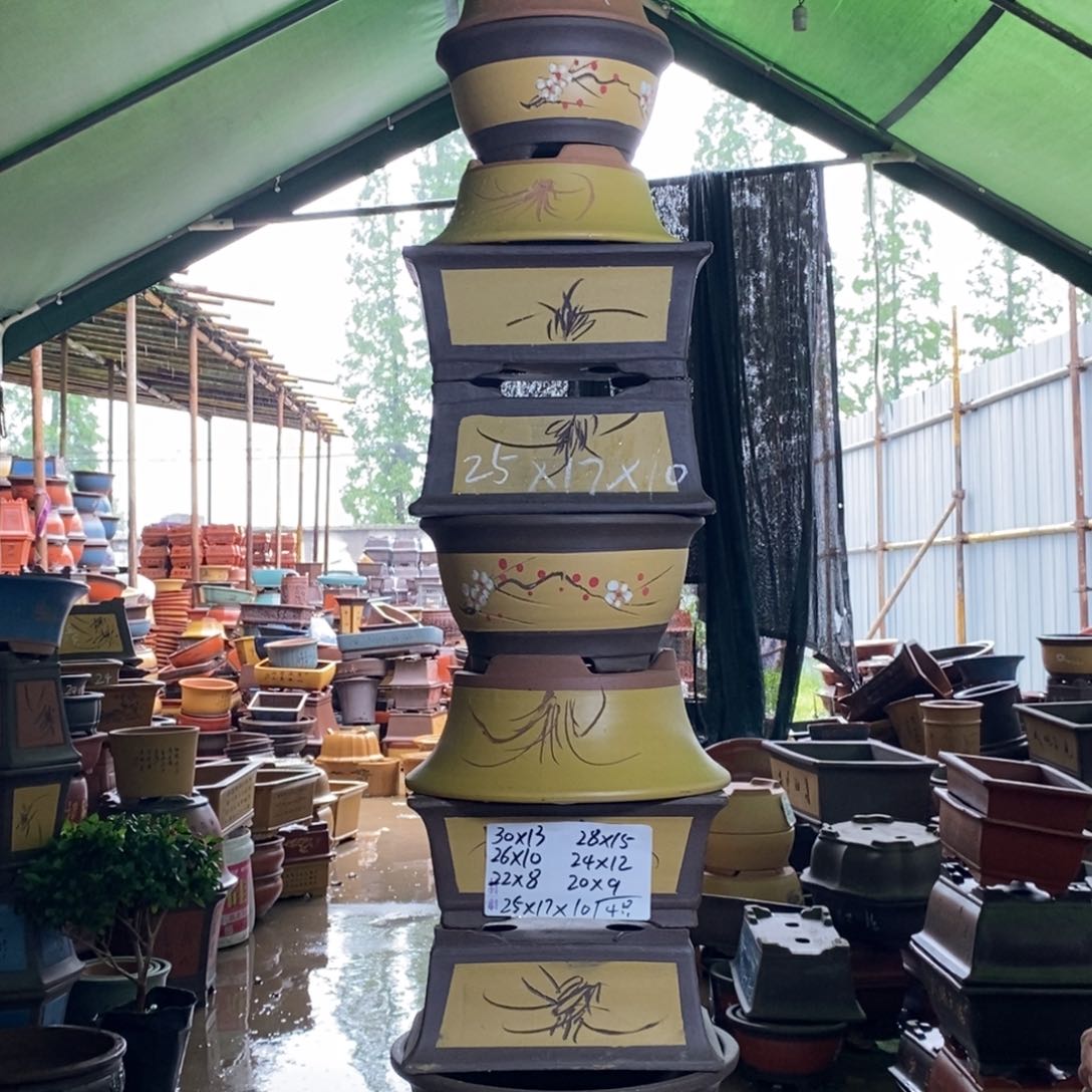 紫砂花盆紫砂紫砂