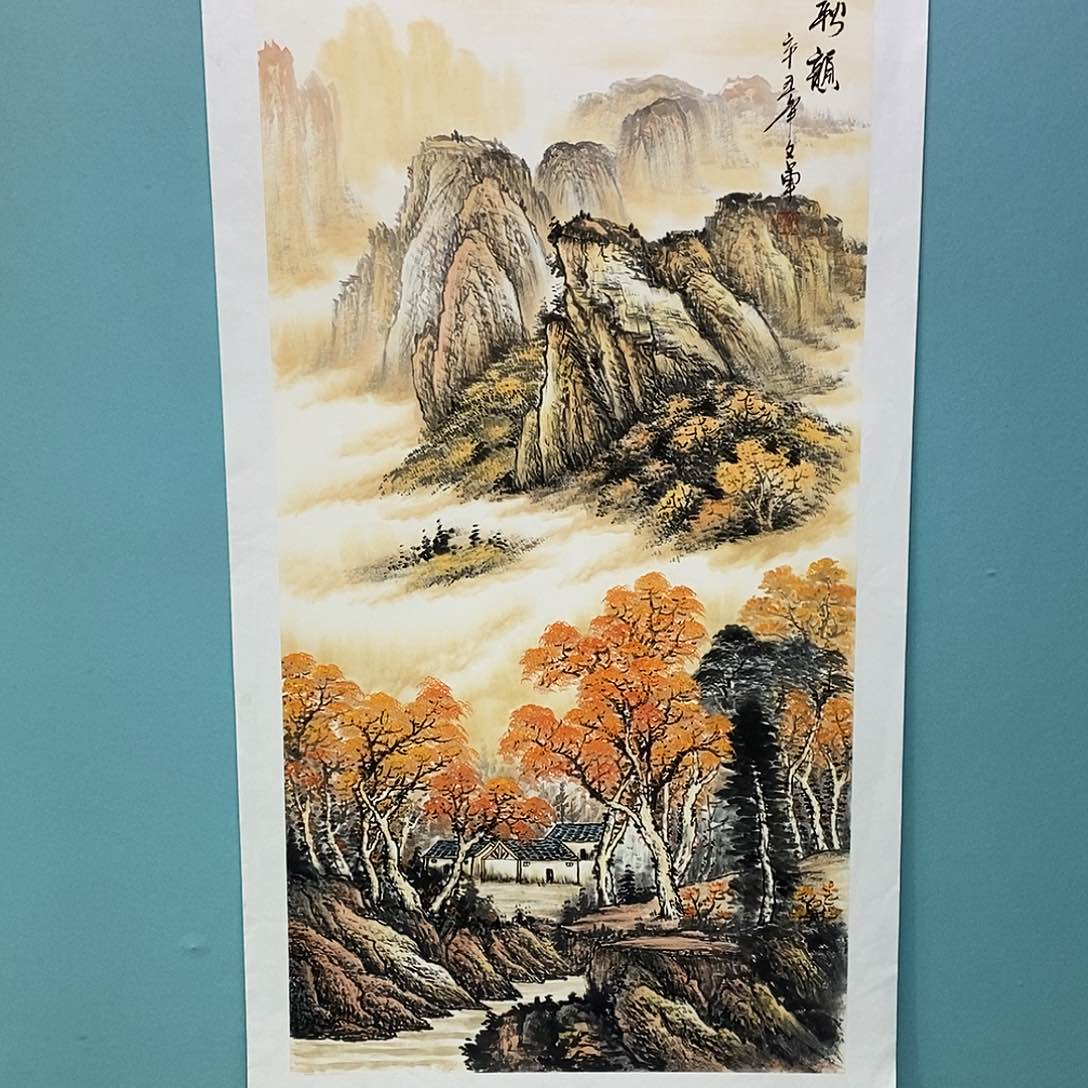 国画李文军教授作品