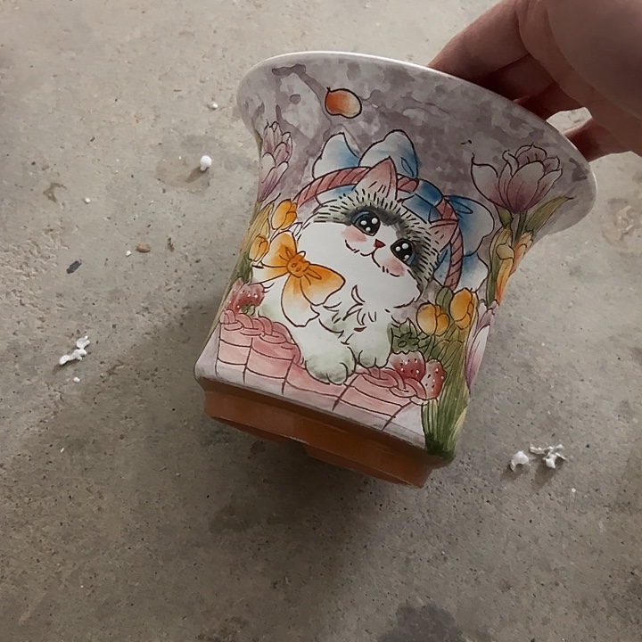 景德镇手绘花盆性价比超高