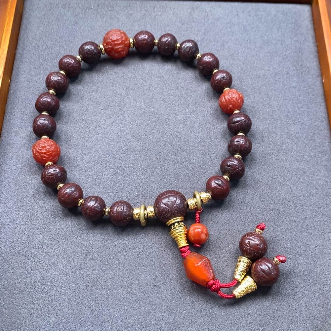 菩提把件凤眼菩提