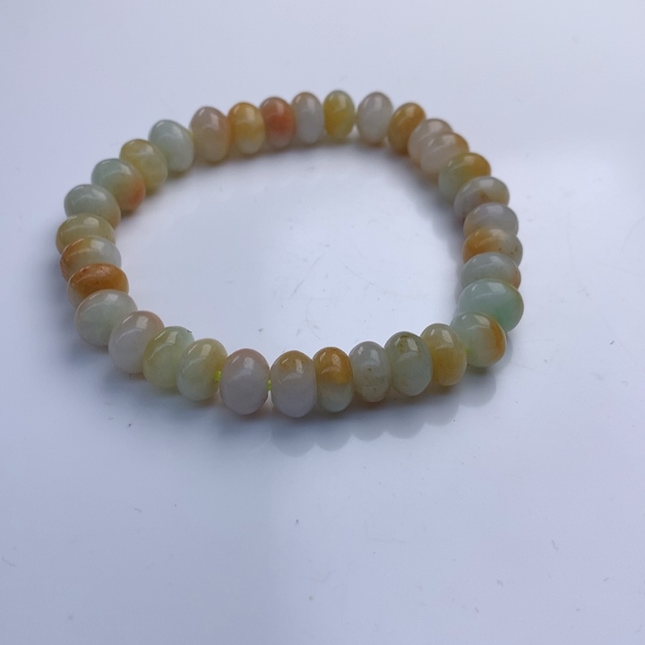 翡翠手串未镶嵌7.5mm！