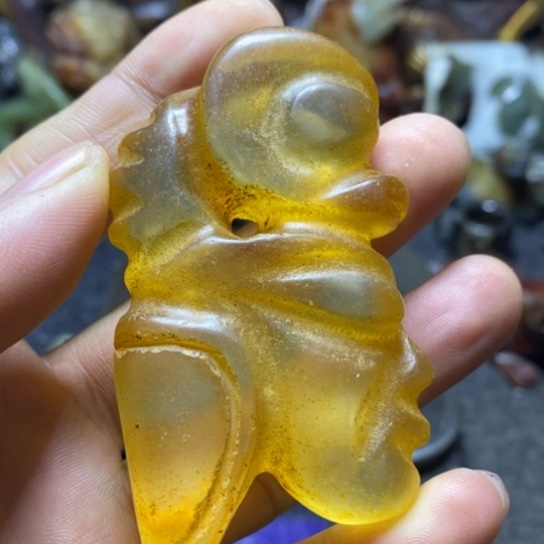 和田玉把件未镶嵌