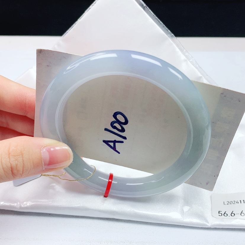 【闪购商品】翡翠手镯（圆镯）未镶嵌天然缅甸a货手镯56+