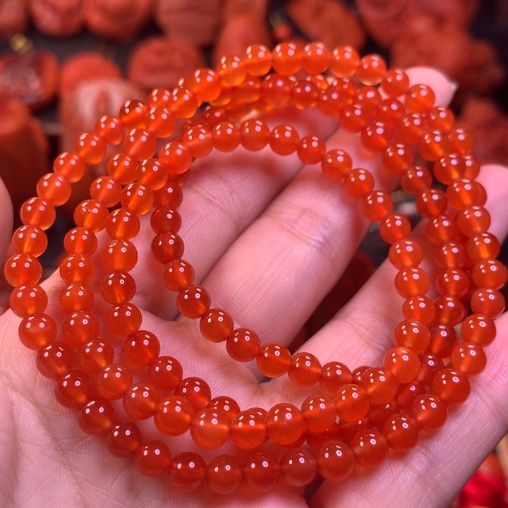 【闪购商品】南红玛瑙多圈未镶嵌