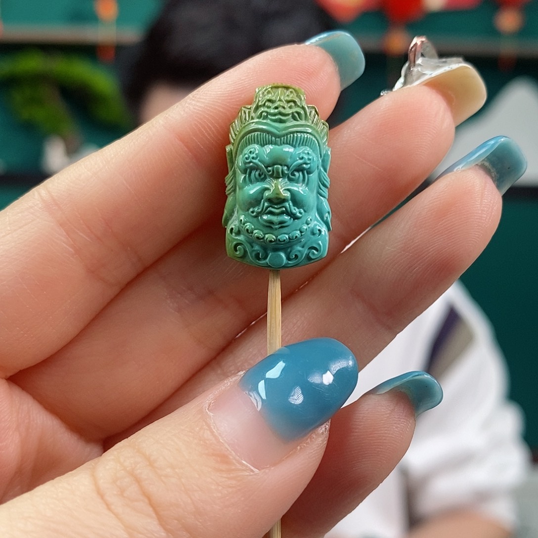 绿松石珠宝奇石未镶嵌