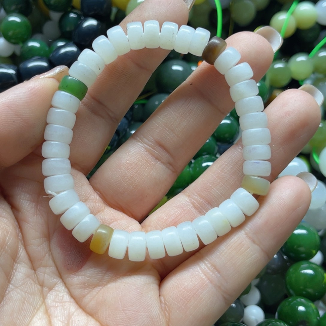 和田玉手链未镶嵌