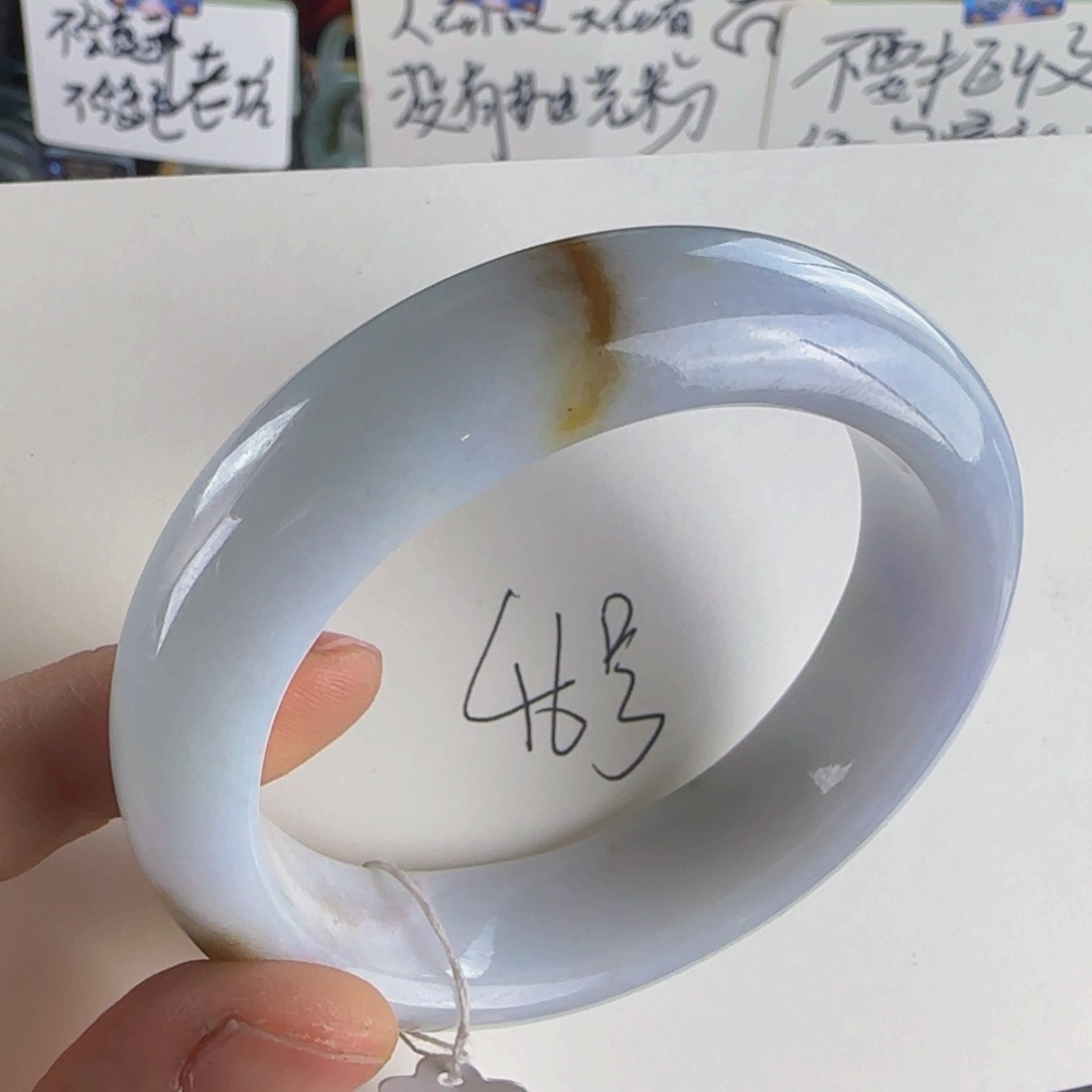 翡翠手镯未镶嵌老坑54.2