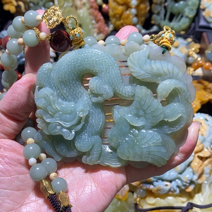 岫玉岫玉吊坠未镶嵌