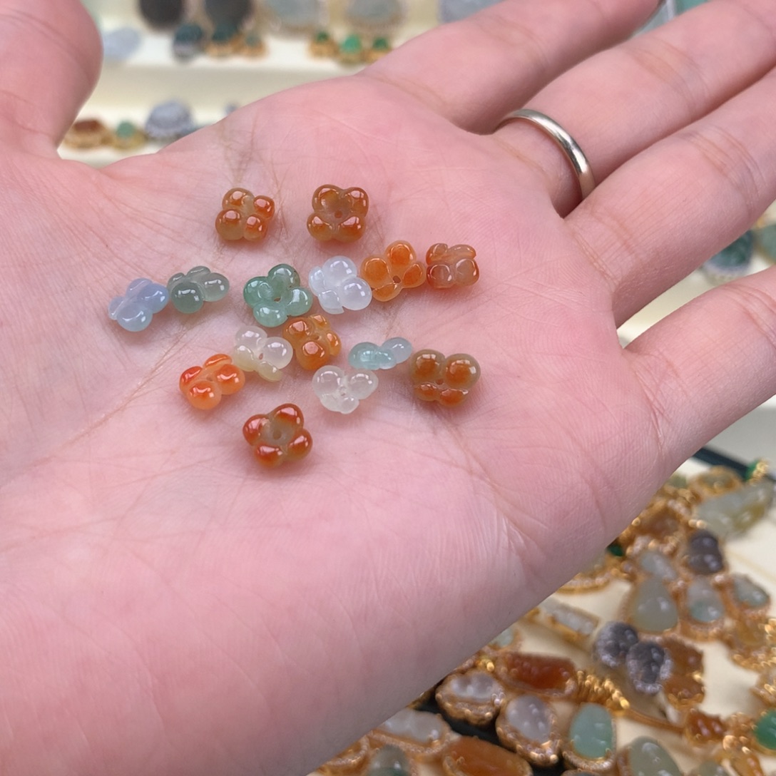 翡翠银S925镶嵌颈饰福利一手