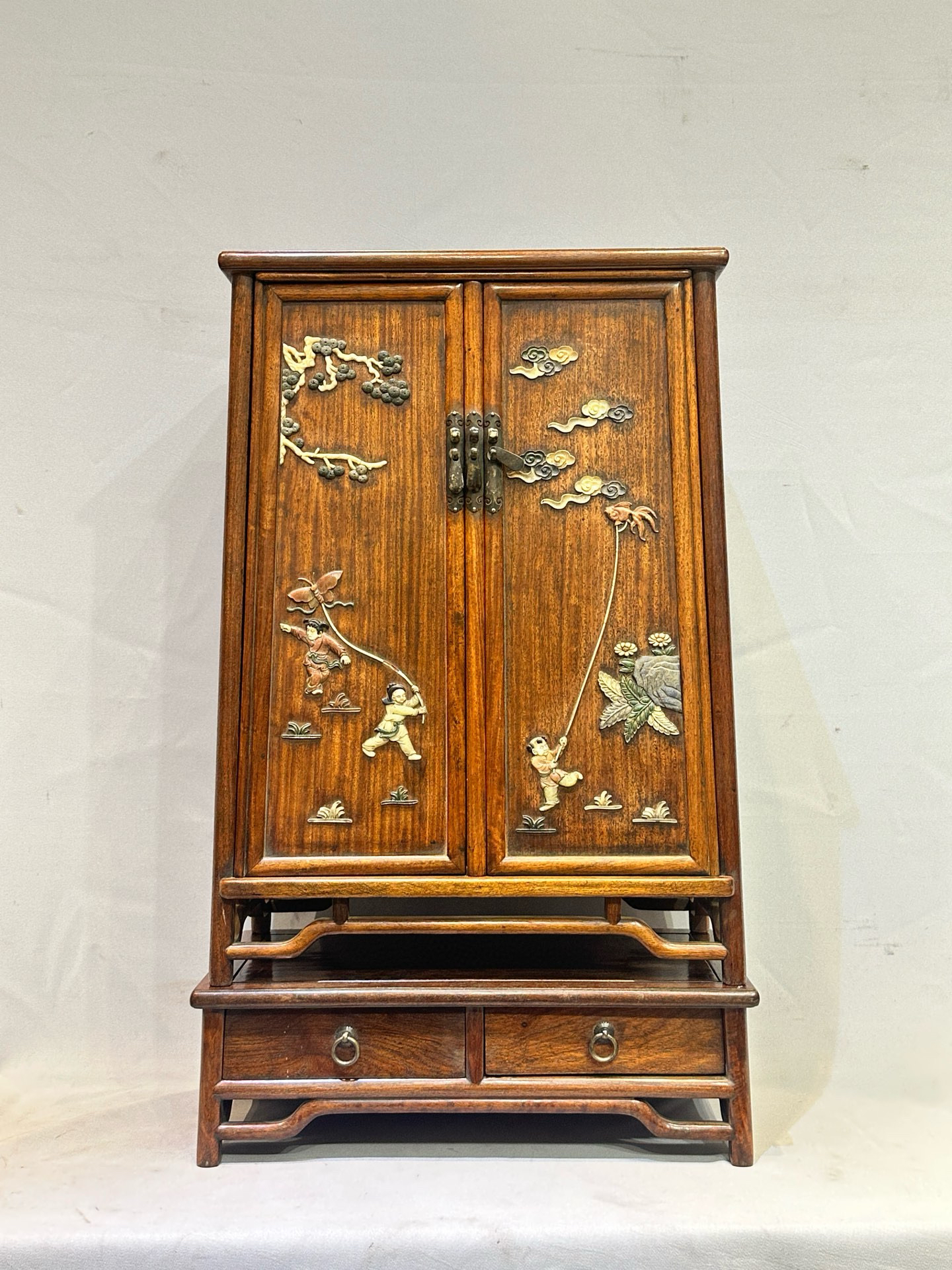 典藏 京城老赵木器【面条柜】竹木根雕摆件古典家具文房雅玩