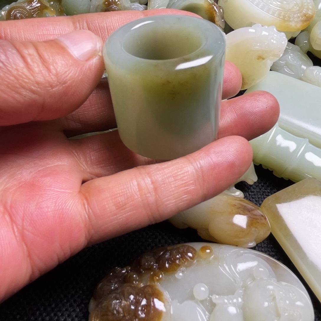 和田玉吊坠(不含链)未镶嵌李*衛