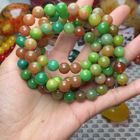 未镶嵌玛瑙/玉髓珠宝奇石品**雨